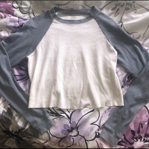 Brandy Melville Cropped Thermal Top